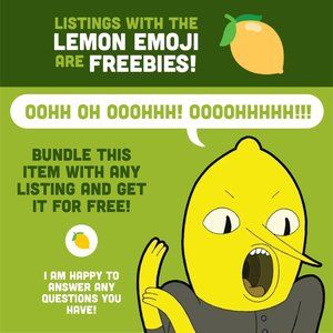 🍋 Lemon Emoji = FREE!!!